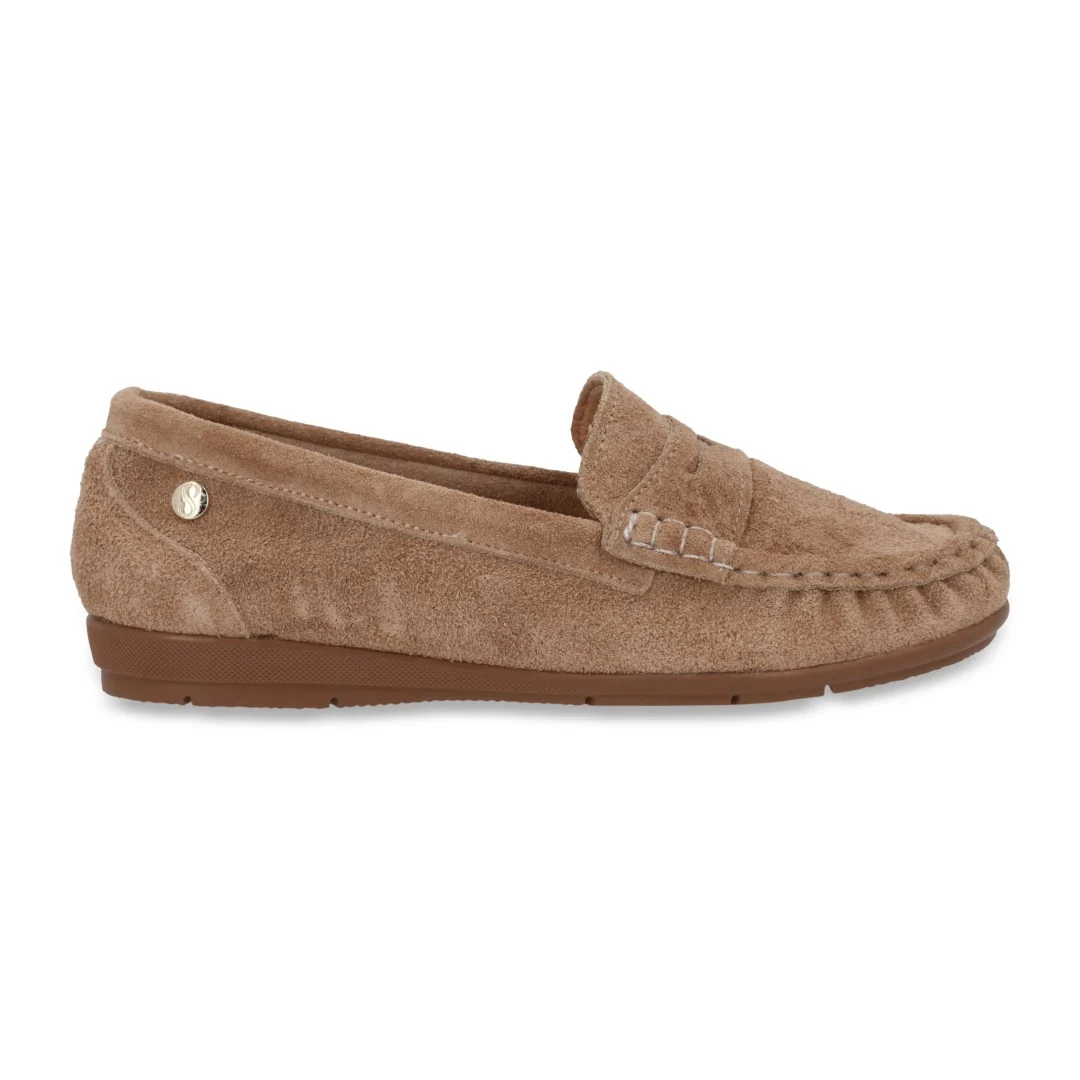 ZAPATO DE PISO BEIGE CON ANTIFAZ 04143 - Image 2