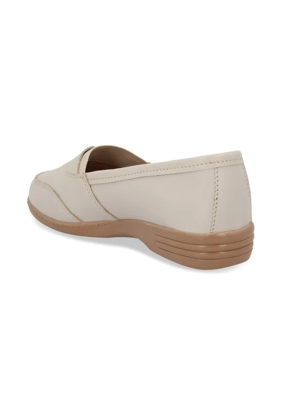 ZAPATO DE PISO HUESO DE PIEL 26226 - Image 4