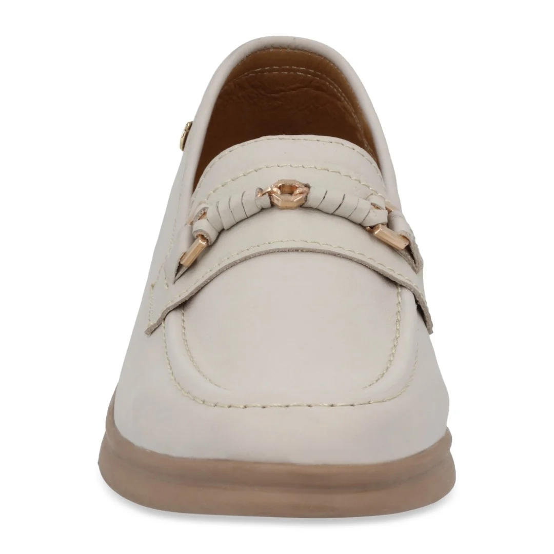 ZAPATO DE PISO IVORY CON HERRAJE 45515 - Image 3