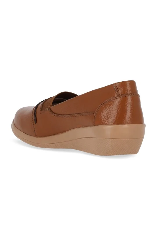 ZAPATO DE PISO MIEL CON DETALLE TEJIDO 24017 - Image 3