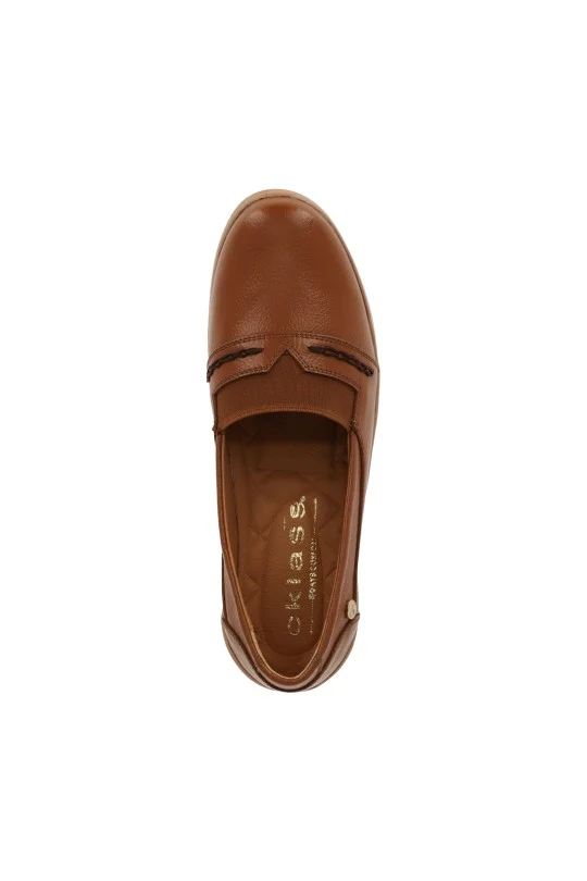 ZAPATO DE PISO MIEL CON DETALLE TEJIDO 24017 - Image 4