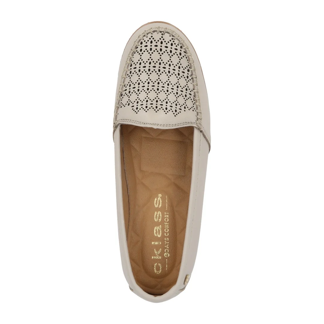 ZAPATO DE PISO MUJER MIEL CON ANTIFAZ 26227 - Image 5