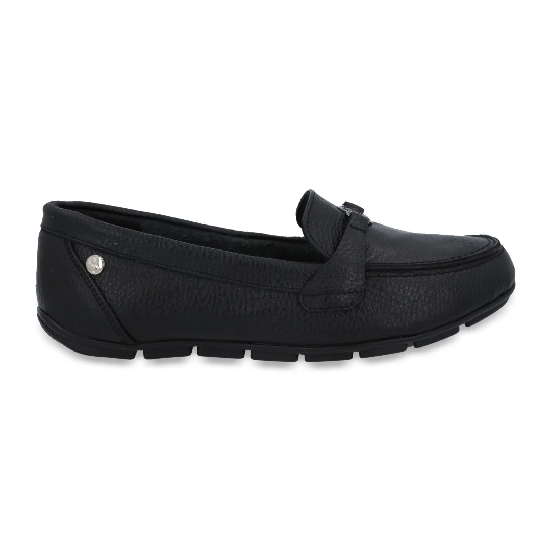 ZAPATO DE PISO NEGRO CON HERRAJE 47235 - Image 2