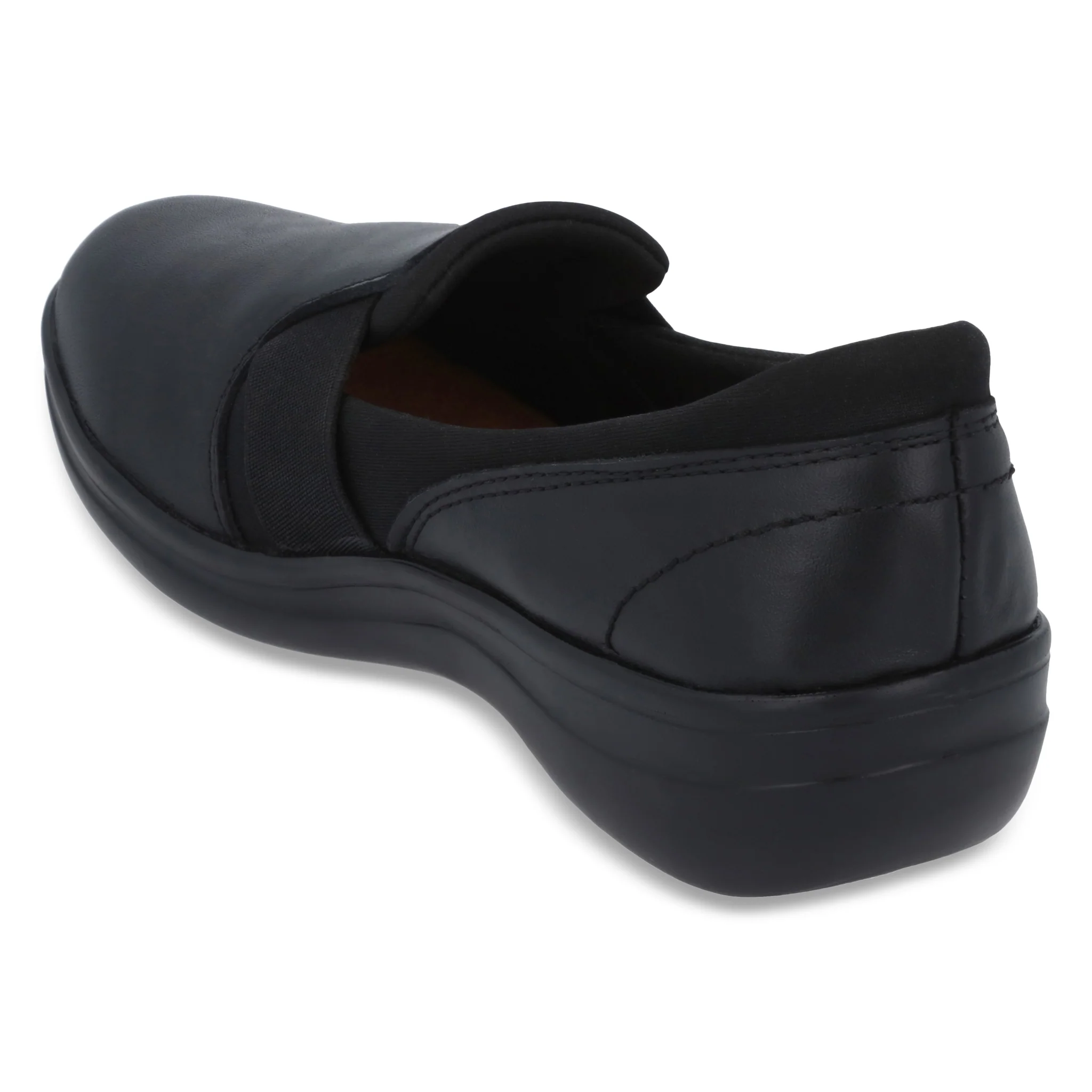ZAPATO DE PISO NEGRO DE PIEL 08505 - Image 4