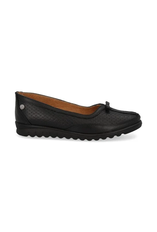 ZAPATO DE PISO NEGRO DE PIEL 36357 - Image 2