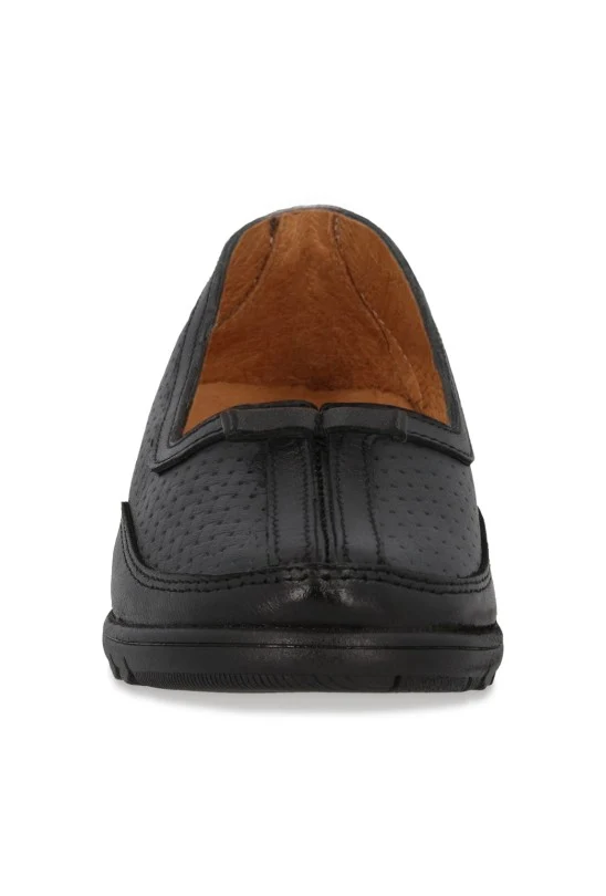 ZAPATO DE PISO NEGRO DE PIEL 36357 - Image 3