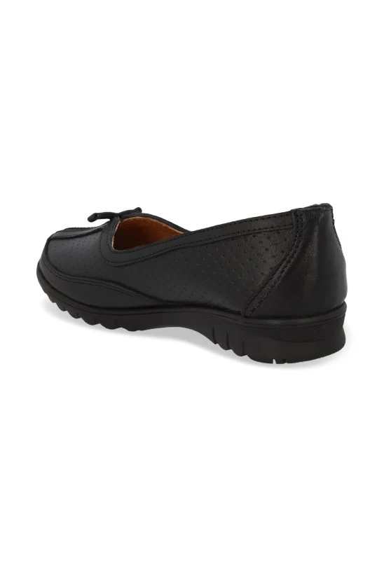 ZAPATO DE PISO NEGRO DE PIEL 36357 - Image 4