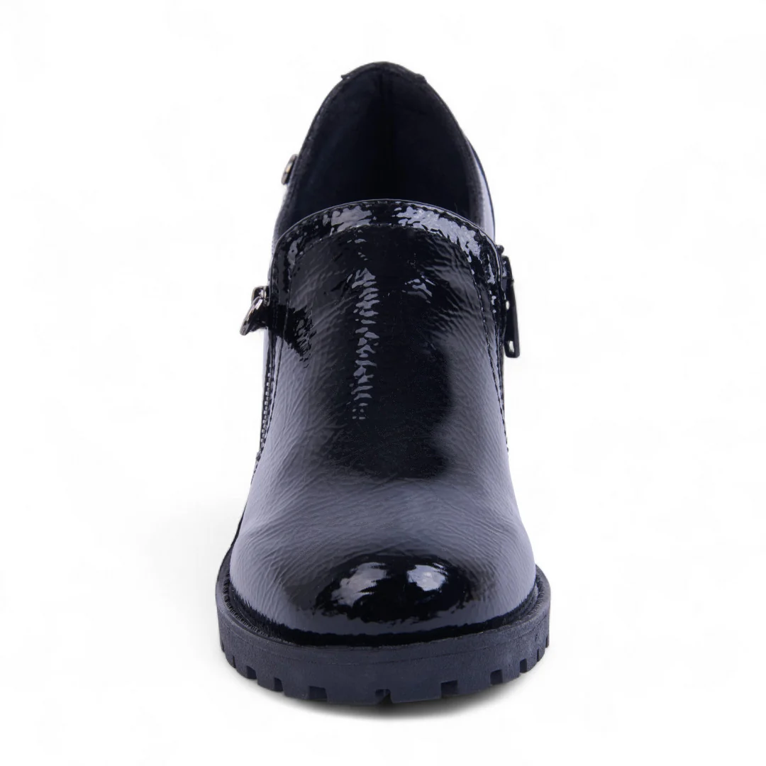 ZAPATO DE TACÓN NEGRO CIERRE 35537 - Image 4
