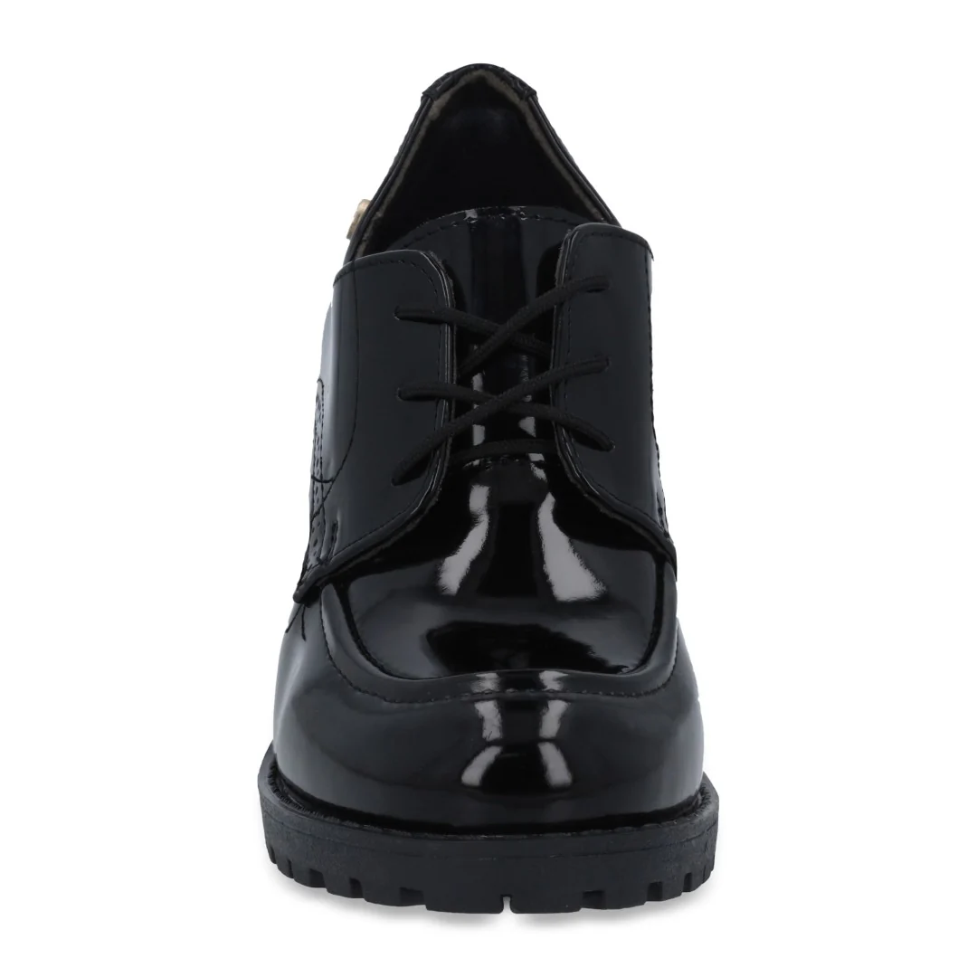 ZAPATO DE TACÓN NEGRO CON CINTAS 35535 - Image 3