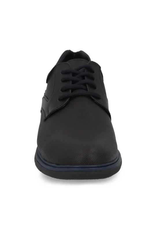 ZAPATO DERBY CASUAL NEGRO SINTÉTICO 36515 - Image 5