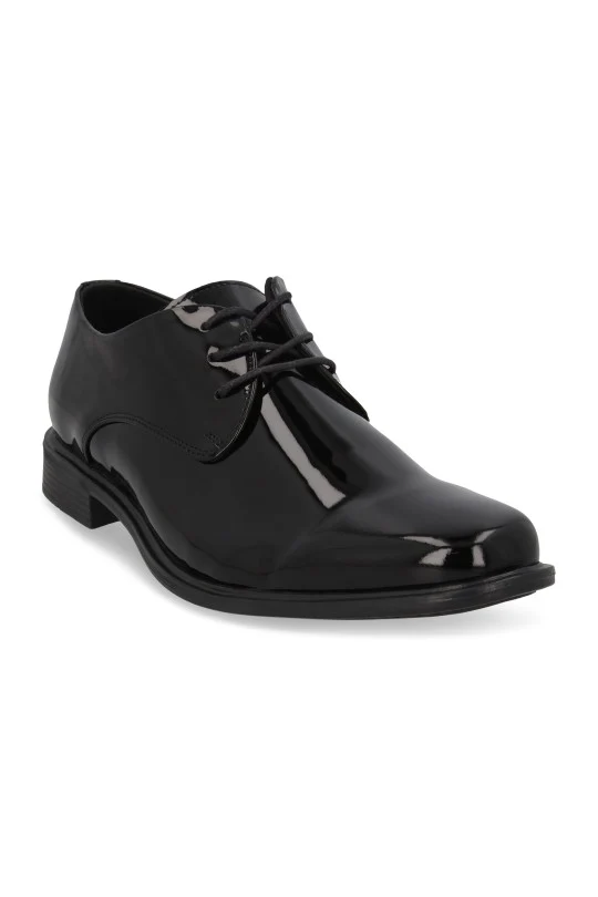 ZAPATO DERBY CASUAL NEGRO SINTÉTICO 47716