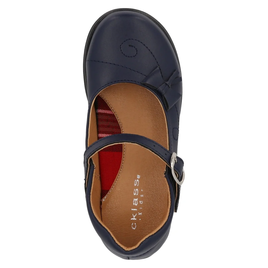 ZAPATO KIDS CASUAL MARINO CON MOÑO HEBILLA 53032 - Image 5