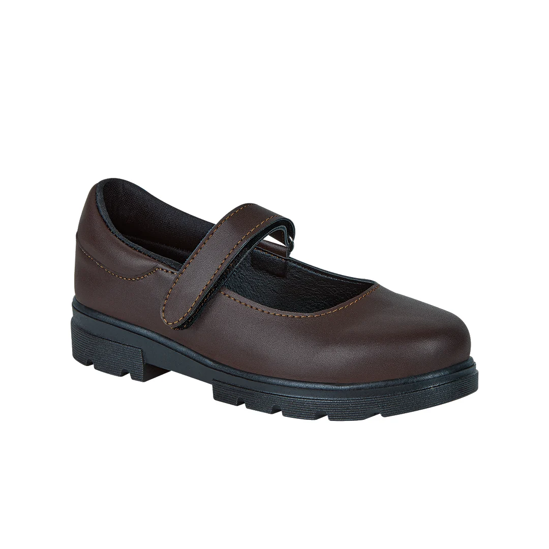 ZAPATO NEGRO CAFÉ ESCOLAR 66237