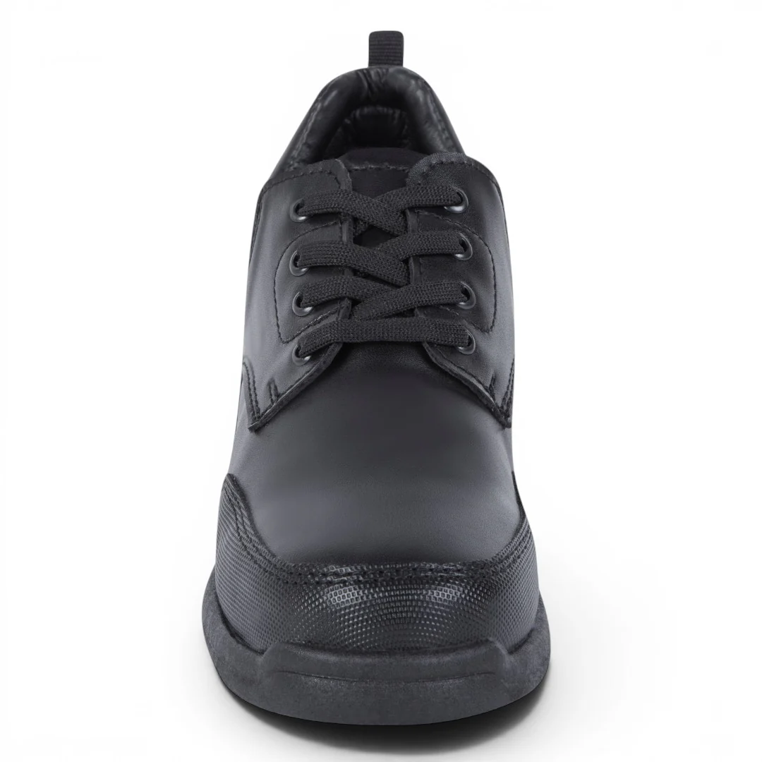 ZAPATO NIÑO AGUJETAS COSTURA FRONTAL NEGRO 35581 - Image 3