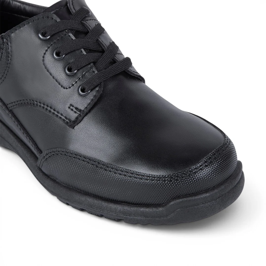ZAPATO NIÑO AGUJETAS COSTURA FRONTAL NEGRO 35581 - Image 6