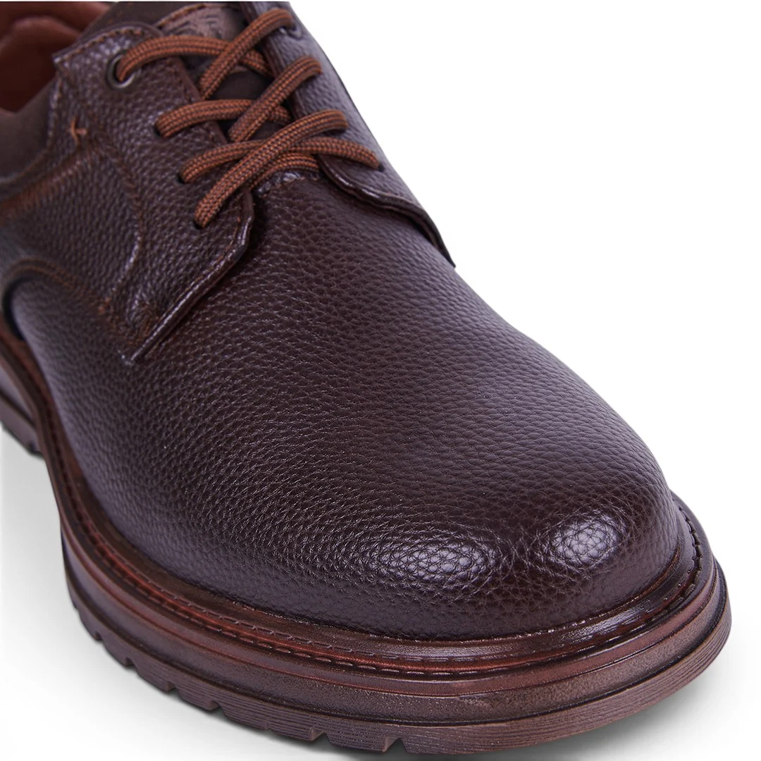 ZAPATO POLO CASUAL CON CORDONES CAFÉ 36532 - Image 6