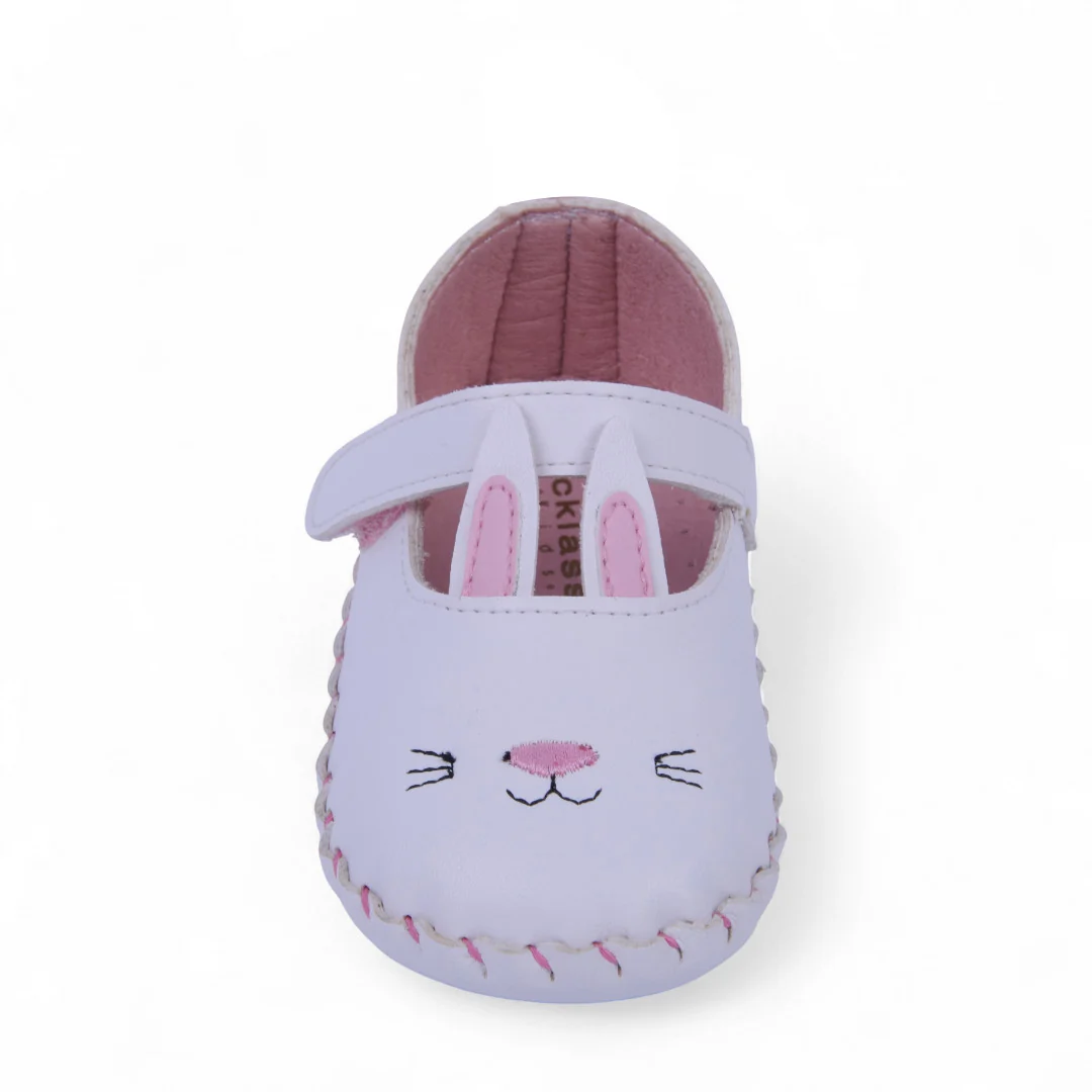 ZAPATO PRIMEROS PASOS BLANCO CON BORDADO 57322 - Image 4