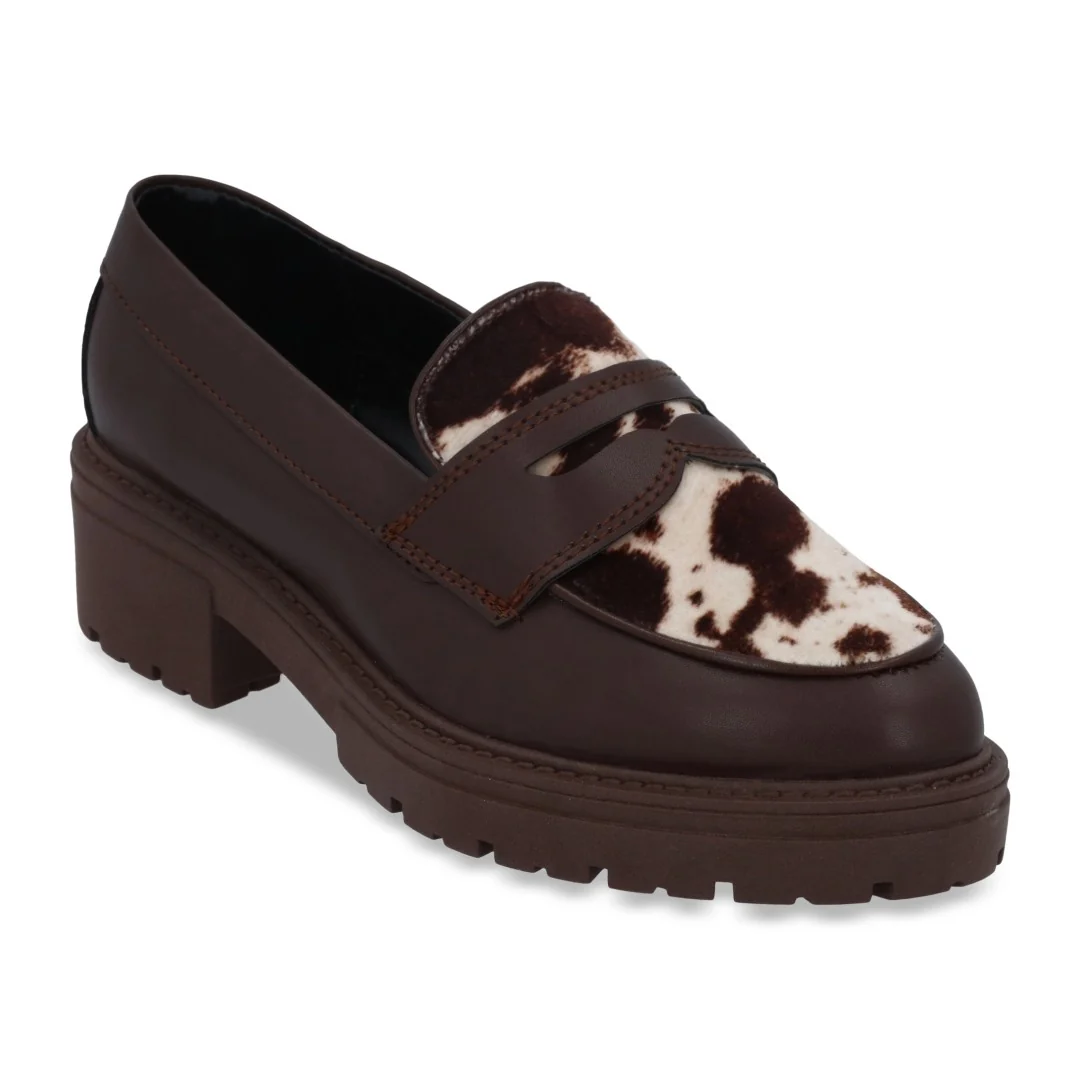 ZAPATO URBANO CAFÉ MUJER 76120